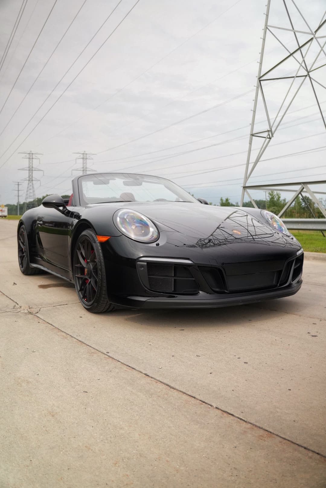Porsche 911 GTS in the Diamond Detailz install bay