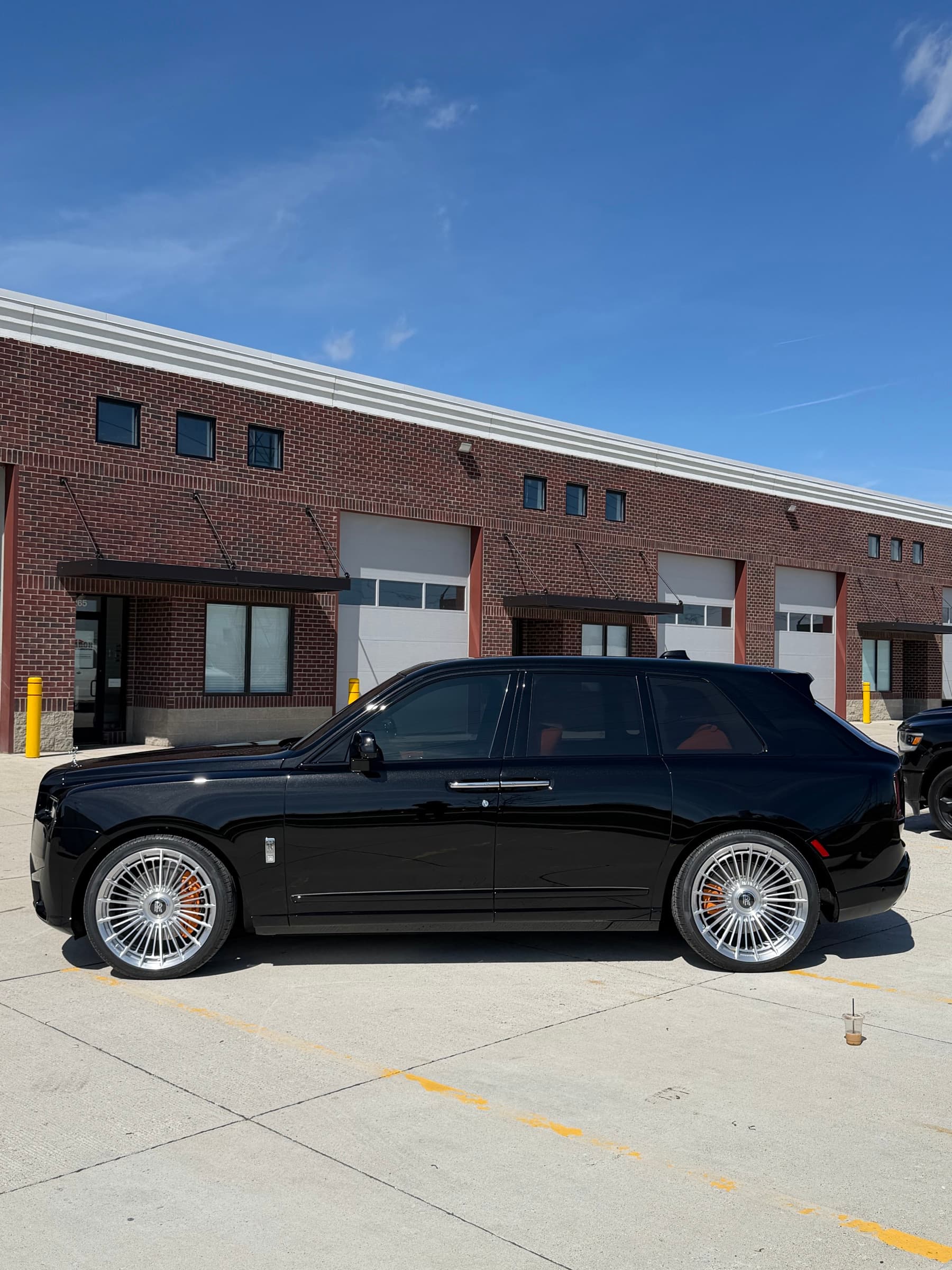 Rolls Royce Cullinan side profile — Diamond Detailz Full Body Boutique STEK PPF install